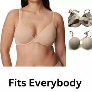 SKIMS Fits Everybody T-Shirt Bra Clay – Size 38C, NWT